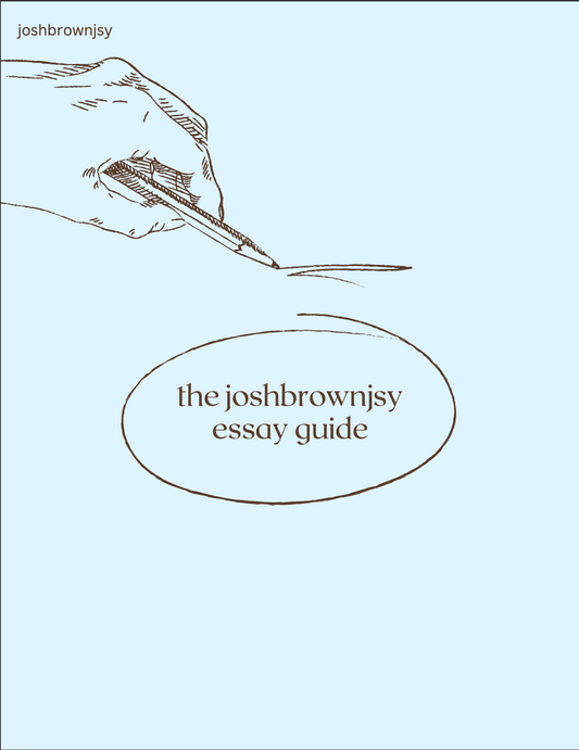 the joshbrownjsy essay guide